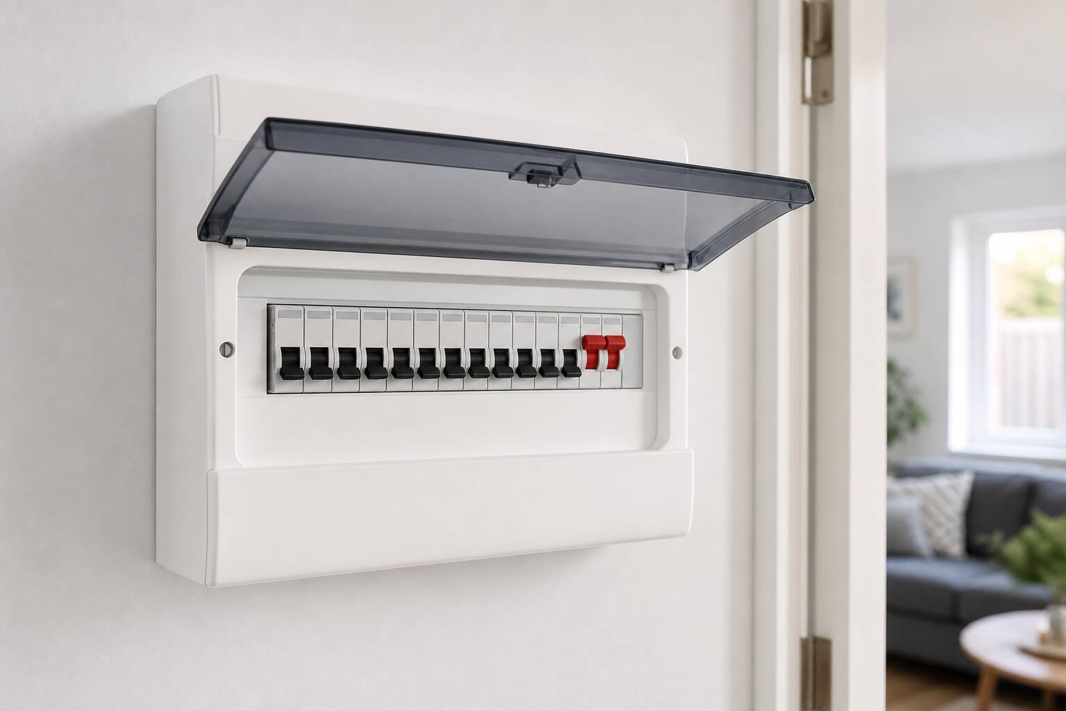 Consumer unit replacement Sheffield — modern fuse board installation